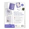 C-Line Products 8-1/2" x 11" Display Pockets, 10/PK, 12PK/BX, 5BX/CT 36911-BX - alternate 4