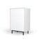 Homeroots 30" White Solid Wood Five Drawer Chest 473071 - alternate 6