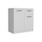 Homeroots 36" White Drawer Double Dresser 534916 - alternate 9
