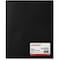 Universal Two-Pocket Plastic Folders, 11 x 8 1/2, Black, 10PK UNV20540 - alternate 2