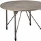 Homeroots 45" X 45" X 30" Gray Oak And Sandy Gray Dining Table 318920 - alternate 4