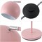 Jonathan Y Eva 58.5 in. Mid-Century Modern Metal Adjustable Globe Shade LED Floor Lamp, Pink JYL3088C - alternate 8