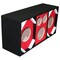 Deejay Led Two 6-in Woofers plus Two Tweeters and One Horn RED Empty Chuchera Speaker Enclosure D6T2H1RED - alternate 7