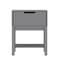 Flash Furniture Dallas Wooden Night Stand, Bedroom Side Table with Storage Drawer and Shelf for Kids in Gray MG-9007-1-NS-GY-GG - alternate 7