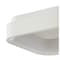 Jonathan Y Rafael 17.7 in. Integrated LED Metal Flush Mount Ceiling Light, White JYL7207A - alternate 9