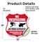 Signmission No Trespassing Shield Sign This Property, 12 Inch X 12 Inch, Vinyl Decal SHI-D-12-409 - alternate 5