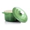 Crock-Pot Artisan 2 Piece 3 Quarts Enameled Cast Iron Dutch Oven in Pistachio Green 124966.02 - alternate 9