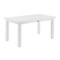 Homeroots 79" White Solid Wood Butterfly Leaf Extending Dining Table 518763 - alternate 10