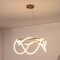 Jonathan Y Lisette 25" Contemporary Minimalist 360 Adjustable Silicone Rope Dimmable Integrated LED Chandelier,  JYL7140A - alternate 13