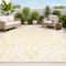 Jonathan Y Estrella Bohemian Medallion Textured Weave Cream/Yellow 3 ft. x 5 ft. Indoor/Outdoor Area Rug SMB105H-3 - alternate 1