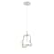 Euf Norah, Pendant, 13", Polished Nickel, Amber Glass 50248-032 - alternate 6