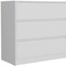 Homeroots 34" White Three Drawer Dresser 544037 - alternate 7