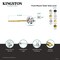 Kingston Brass Front Mount Toilet Tank Lever, Matte Black KTRX0 - alternate 2