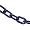Mr. Chain 2" x 25' Cobalt Blue Heavy Duty Plastic Safety Chain 51066-25 - alternate 1