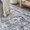 Jonathan Y Modern Persian Vintage Medallion Light Gray/Navy 2 ft. x 8 ft. Runner Rug MDP106B-28 - alternate 7