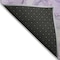 Homeroots 8' Runner Purple Abstract Washable Non Skid Indoor Outdoor Runner Rug 559187 - alternate 7