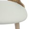 Leisuremod Modern Wooden Dining Chair, Washed Walnut Frame in Light Grey, Klyne Collection KCWW-22LGR - alternate 7