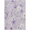 Homeroots 3' X 5' Lavender And Lilac Floral Washable Indoor Outdoor Area Rug 611150 - alternate 7