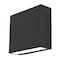 Afx Dakota 8in. LED Outdoor Sconce, 120-277V, 24W, 5 CCT, Black DKTW0807LAJUDBK - alternate 1