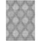 Homeroots 8' X 10' Gray Silver And Charcoal Ikat Washable Indoor Outdoor Area Rug 589155 - alternate 6