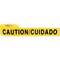 Ironwear 3in x 1000' Barricade Tape, Caution/Cuidado, 2.5 Mil Thick 1100-04 - alternate 3