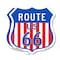 Signmission Route Us 66, 18 inch X 18 inch, Plastic Sign, 2PK SHI-P-2PACK-18-480 - alternate 1