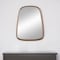 Homeroots 37" Brown Novelty Wood Framed Accent Mirror 485079 - alternate 4