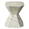 Leisuremod Azure 17 in Modern Round Fiberstone Side Table, Weather-Resistant, Fully Assembled AST17MG - alternate 6