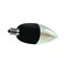 Euri Lighting LED Flame Bulb, 1W, 80 lm, 6W Eq., 1800K, E12, Black Base, UL ECA9.5-2120fcb - alternate 6