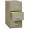 Fireking 3 Drawer, 1 Hr Fire & Impact Rated, Vertical, 31" depth Letter Pewter 3-1831-CPE - alternate 4