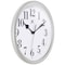 Infinity Instruments Plastic Wall Clock, Silver, 9-5/8in 20048SV-4400 - alternate 5