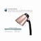 Black & Decker Modern LED Desk Lamp, Black/Rose Gold VLED1814-BD - alternate 10
