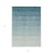 Homeroots 5' X 8' Teal Blue And Ivory Ombre Washable Indoor Outdoor Area Rug 595836 - alternate 7
