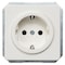 Siemens DELTA profil, titanium white SCHUKO socket outlet 10/16 A 250 V With screwless 5UB1405 - alternate 1