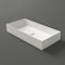 Whitehaus Collection Britannia Large Rectangular Above Mount Basin B-AG80 - alternate 3