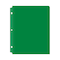 C-Line Products 8-1/2" x 11" Assorted Two-Pocket Heavyweight 3-Hole Punched Poly Portfolio Folder, 10/PK 32930 - alternate 9