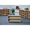 Beleduc By Playwell Palermo 41inx14in Low 2-Layer Shelf - Open, White/Oak Veneer, 18inH, Scratch-Resistant, Ages 3+ 846029 - alternate 5