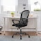 Simple Deluxe Office Chair Ergonomic Desk Chair, Executive Task Chair Support Armrest Rolling, Swivel Adjustable 3A88FNCHAR3718BLK - alternate 6