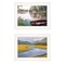 Homeroots Set Of Two Serene Water 1 White Framed Print Wall Art, 2PK 407900 - alternate 1