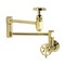 Kingston Brass Wall Mount Pot Filler Faucet, Polished Brass KS5102RX - alternate 1
