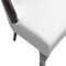 Leisuremod Novara Collection Modern Wooden Dining Chair in Off White Velvet, 2PK NC20CRF2 - alternate 10