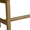 Homeroots Compact Rectangular Teak Shower Outdoor Bench In Natural Finish 376747 - alternate 7