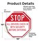 Signmission Stop All Drivers Check in With Secu, 10 inch X 10 inch, Vinyl Decal, 2PK OC-D-2PACK-10-216 - alternate 3