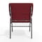 Flash Furniture Crimson Fabric Church Chair, PK4 4-FD-CH0221-4-SV-RED-BAS-GG - alternate 8