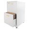 Lavish Home 2 Drawer Wood File Cabinet Filing Cabinet with Lock Rolling File Cabinet for Under Desk Storage 80-FC-4-WHT - alternate 10