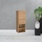 Homeroots 12" Natural Wood Floating Single Door Bathroom Vanity And Medicine Cabinet 543569 - alternate 5
