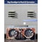 Iliving 10-Inch Corrosion Resistance Shutter Exhaust Fan, Single Speed ILG8SF10S-CR - alternate 9