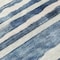 Homeroots 8' Denim Blue And Gray Round Striped Washable Indoor Outdoor Area Rug 605899 - alternate 5