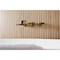 Kingston Brass Two-Handle Wall Mount Tub Faucet, Antique Brass KS5023KL - alternate 4