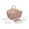 Picnic Time Family Of Brands Piccadilly Picnic Basket, Natural Canvas 202-19-187-000-0 - alternate 7